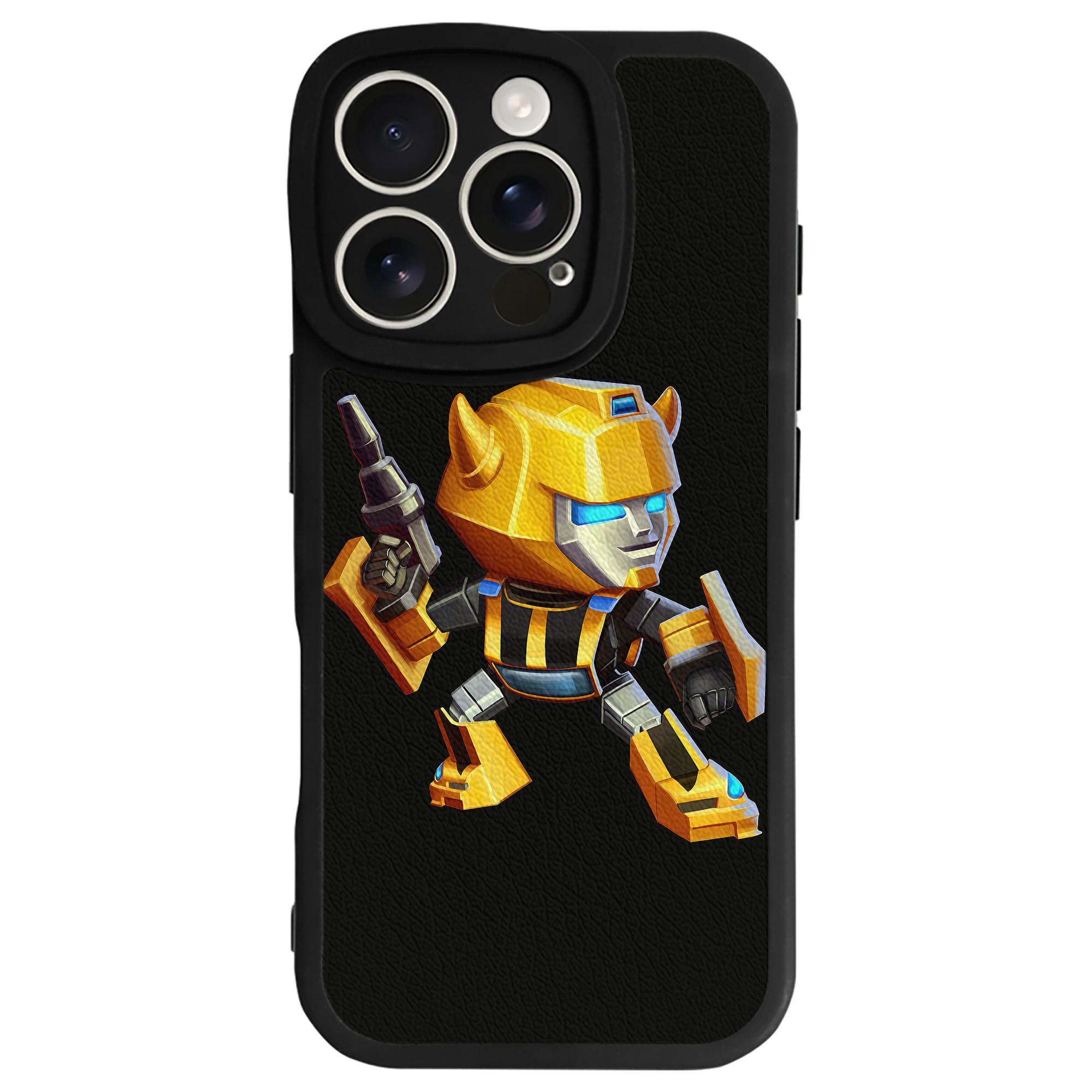 （画像用） Transformers トランスフォーマー 【iPhone 16シリーズ対応】シリコンスマホケース（レザー調） 材質：シリコン